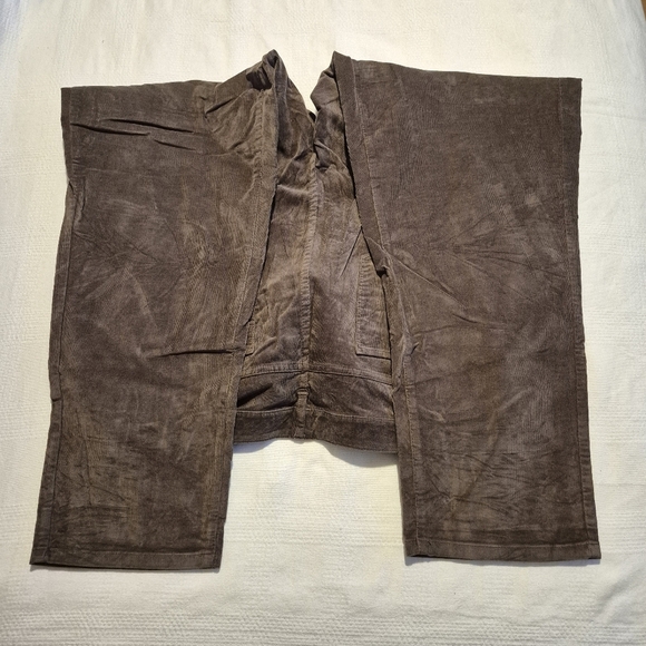 J. Jill women's size 20 stretch corduroy side elastic waist pants 5 pockets EUC - Picture 4 of 8